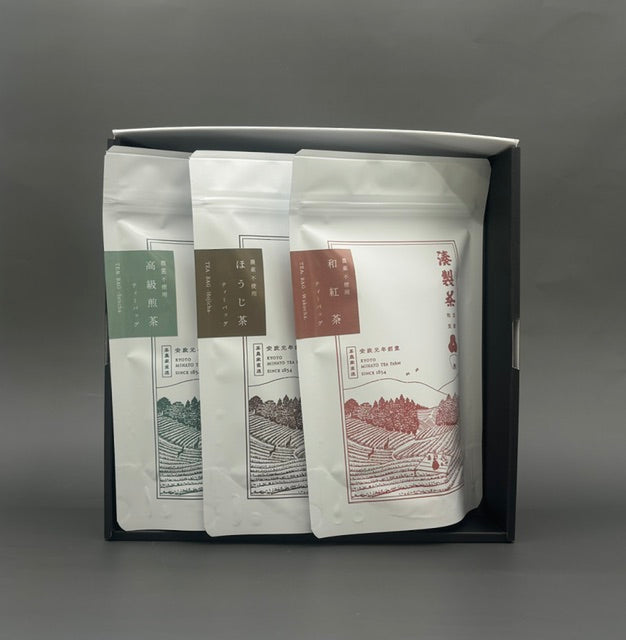 3種飲み比べテイーバックセット|湊製茶